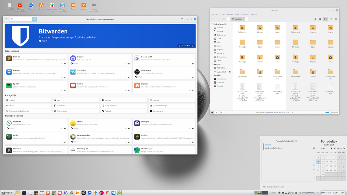 Managing applications and files in Linux Mint