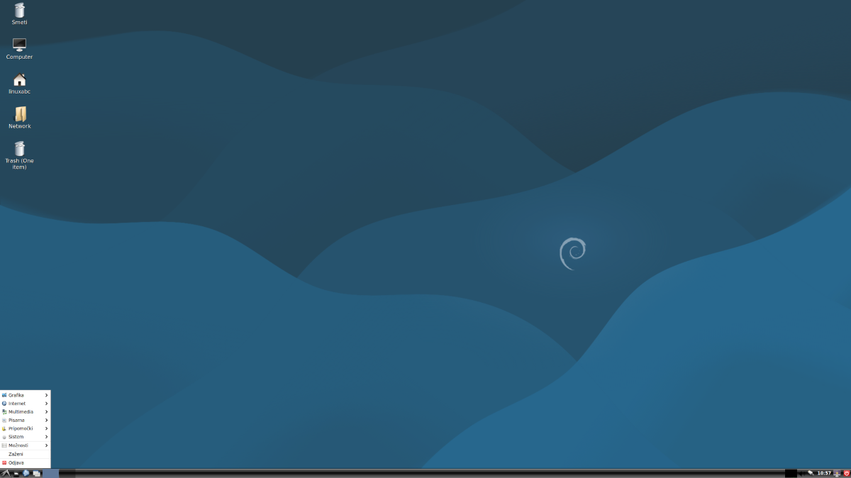 Namizno okolje LXDE v Linuxu
